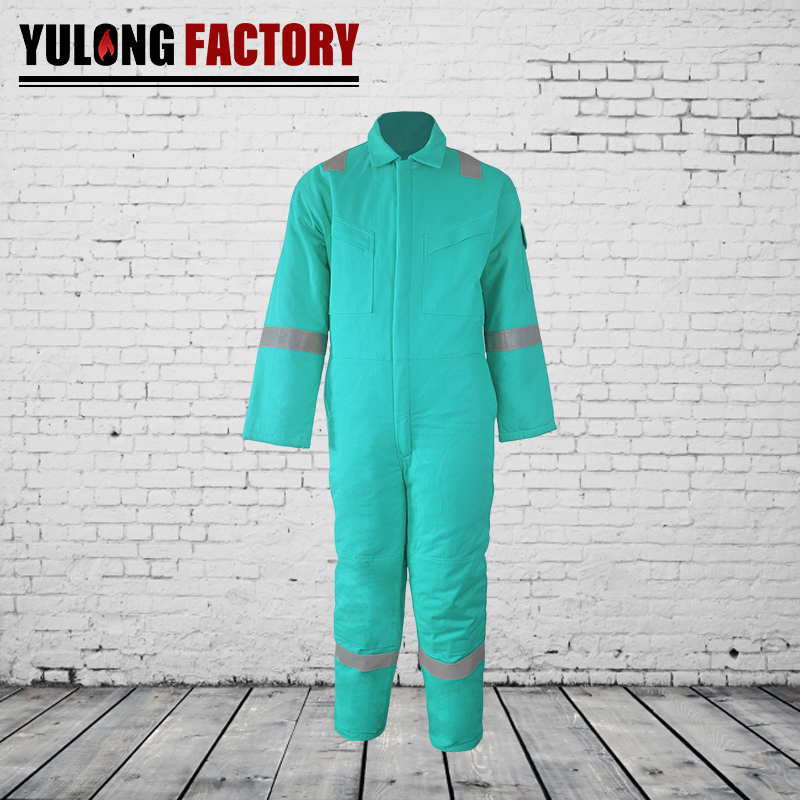 全棉抗油拒水防静电套装