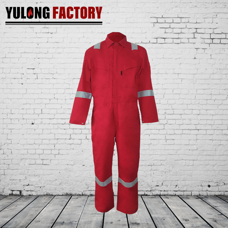 腈纶棉阻燃防电弧防静电连体服