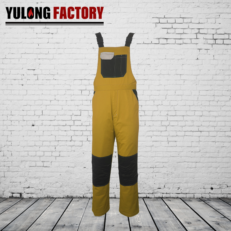 欧标腈纶棉阻燃防电弧背带裤