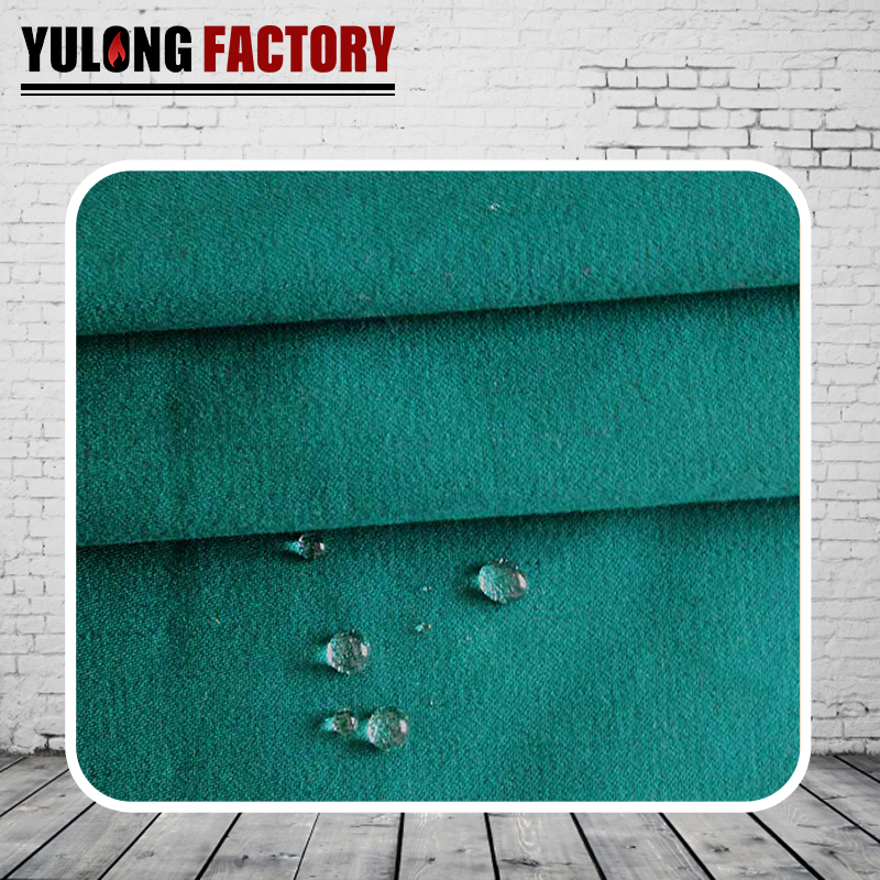 棉锦斜纹抗油拒水防静电布料