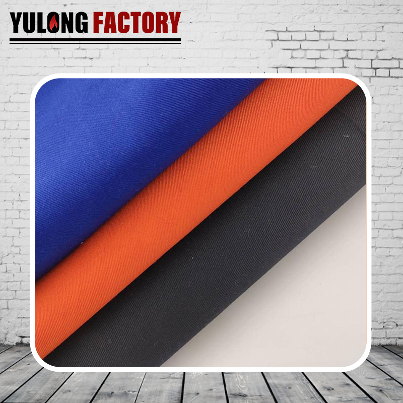 腈纶棉缎纹阻燃防电弧防静电布料